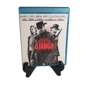 Django Unchained Blu-Ray DVD Combo Pack  Quentin Tarantino Family Movie Night